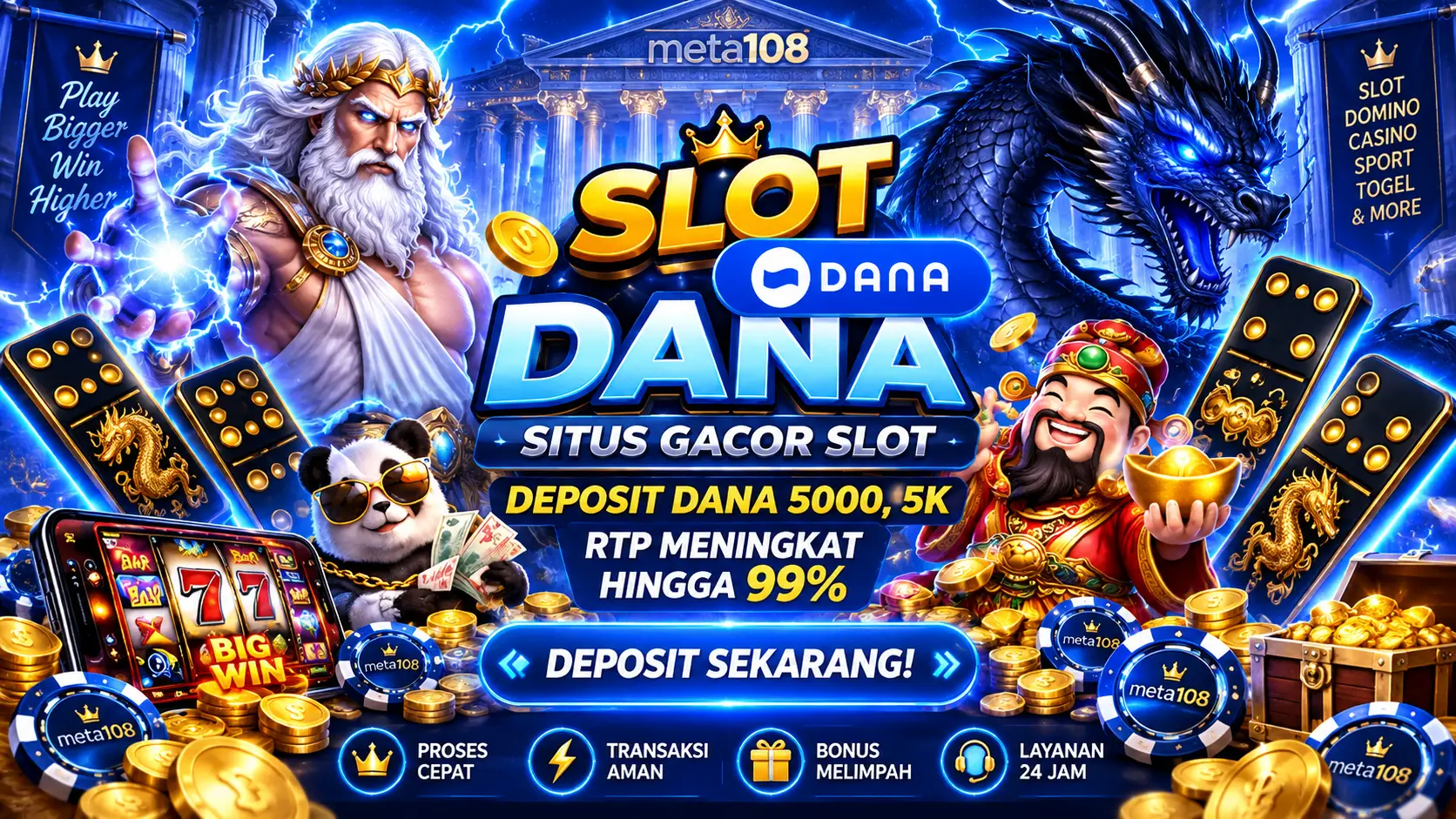 Slot Deposit Dana Meta108
